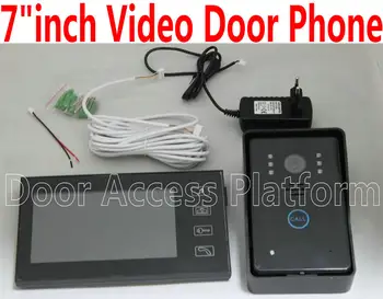 

7"inch Color Display Video Door Bell Video RF Card phone Intercom Ring,Security Access bell Door Access Control System Touchable