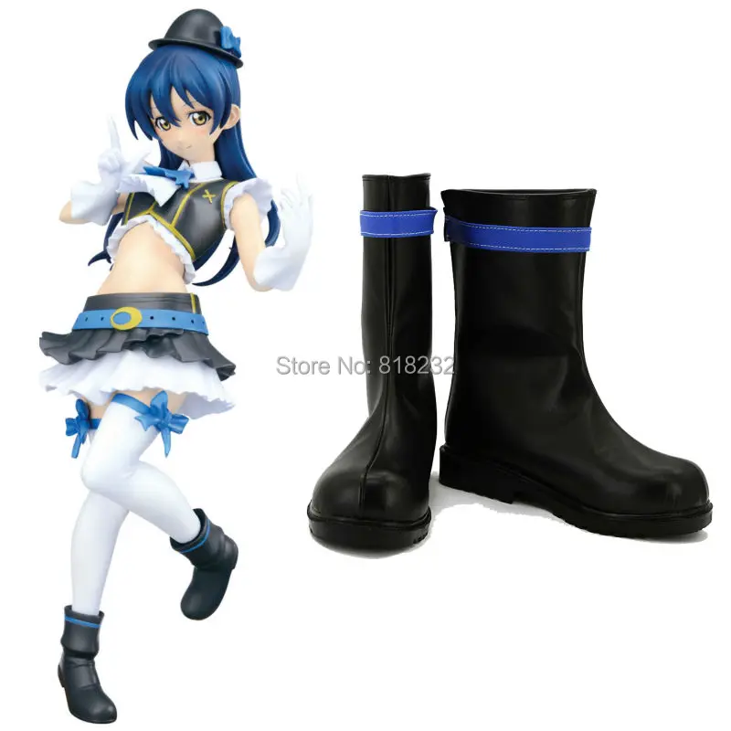 LoveLive! Love Live Sonoda Umi No brand ботинки для девочек аниме маскарадные костюмы обувь на