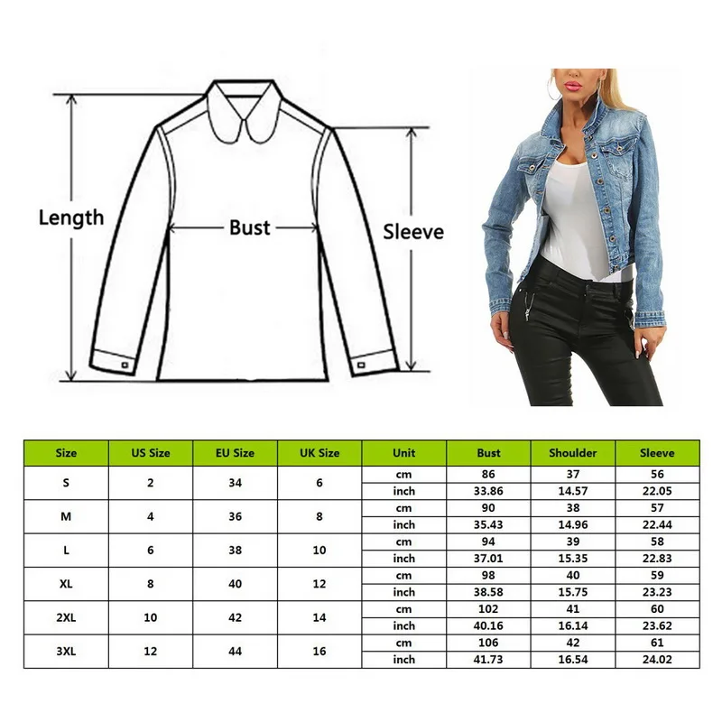 Wenyujh New Faded Wash Jeans Jacket Women Casual Breasted Denim Jacket Blue Black Loose Ladies Korean Jacket Brand