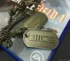 Battlefield 1 Game Limited Edition Metal Dog Tag Necklace Pendant  For Men 3