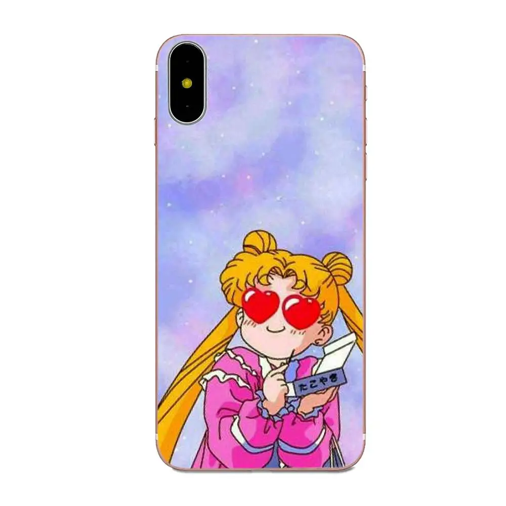 Прозрачный чехол для смартфона Sailor Moon Scence Xiaomi Mi3 Mi4 Mi4C Mi4i Mi5 Mi 5S 5X 6 6X A1 Max Mix 2 Note 3
