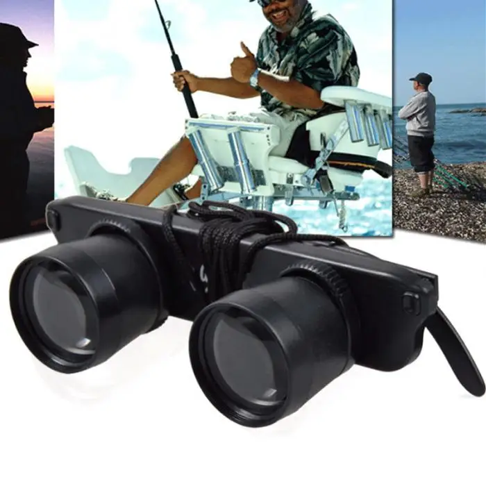 Модные очки телескоп бинокль лупа очки поляризационные солнцезащитные очки для просмотра футбольного спорта Рыбалка Путешествия FH99