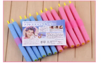 

Curly Hair Device gadget DIY Hair tools wholesale style foam rollers self-stick pearl cotton curl no hurt hair sponge