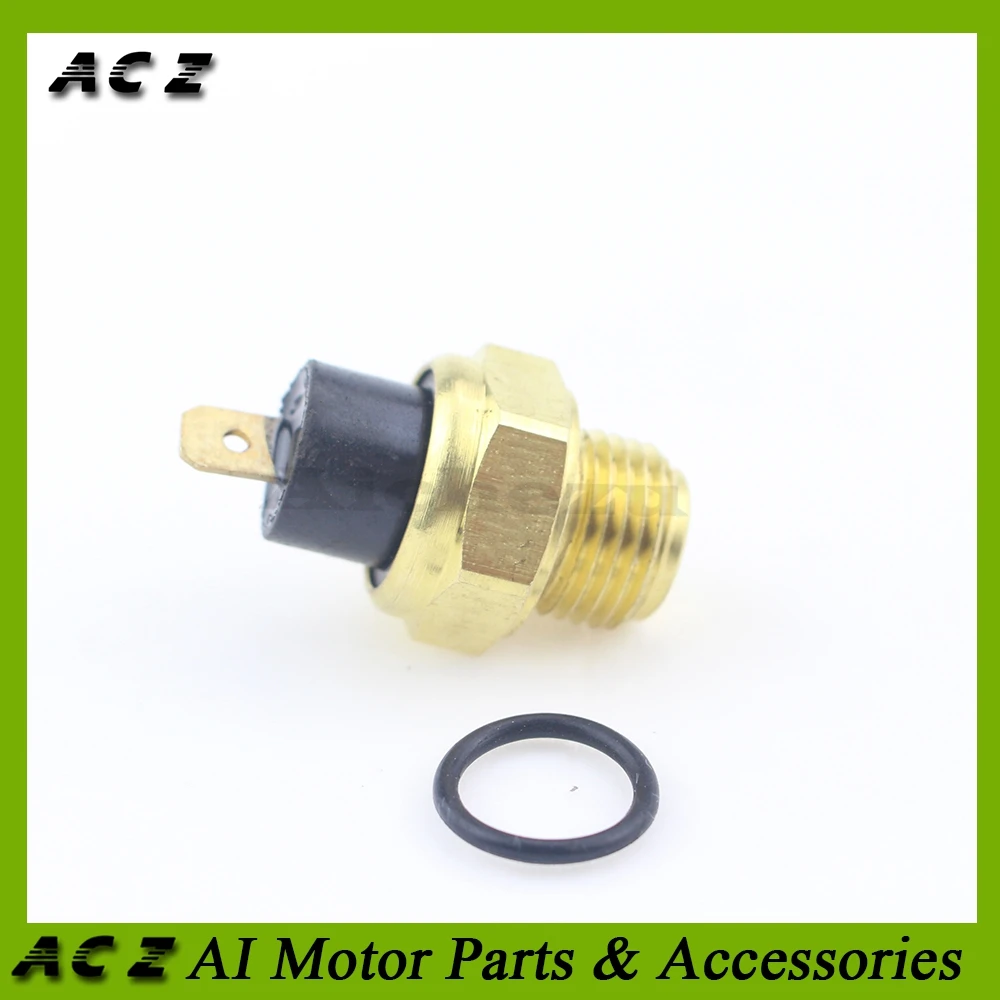 

ACZ Motorcycle Radiator Water Temperature Sensor Single Plug Water Thermostat Switch For Honda Bros 400 Steed 400 Steed 600