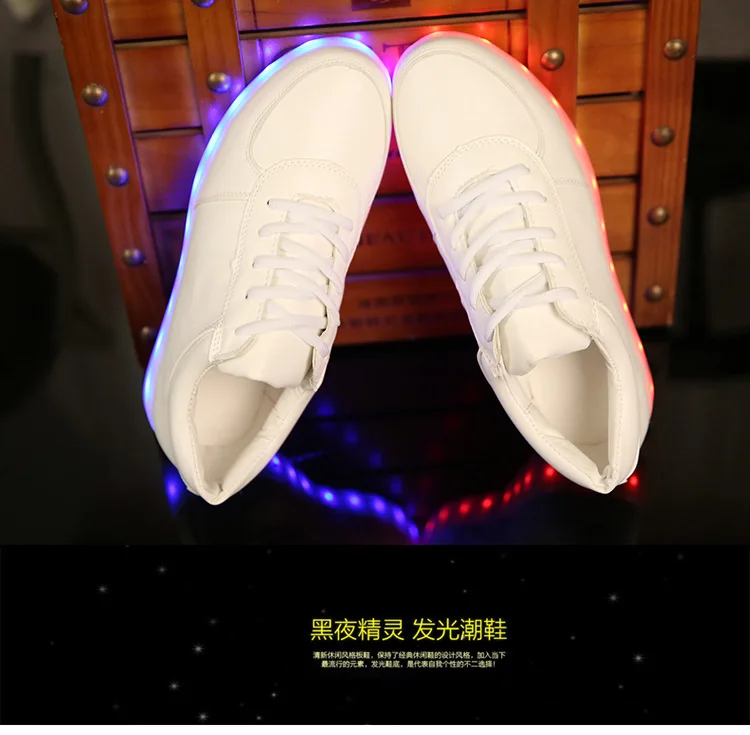 KRIATIV USB Charger Lighted shoes for Boy&Girl glowing sneakers Light Up trainers Kid Casual Luminous Sneakers led slippers slippers for boy