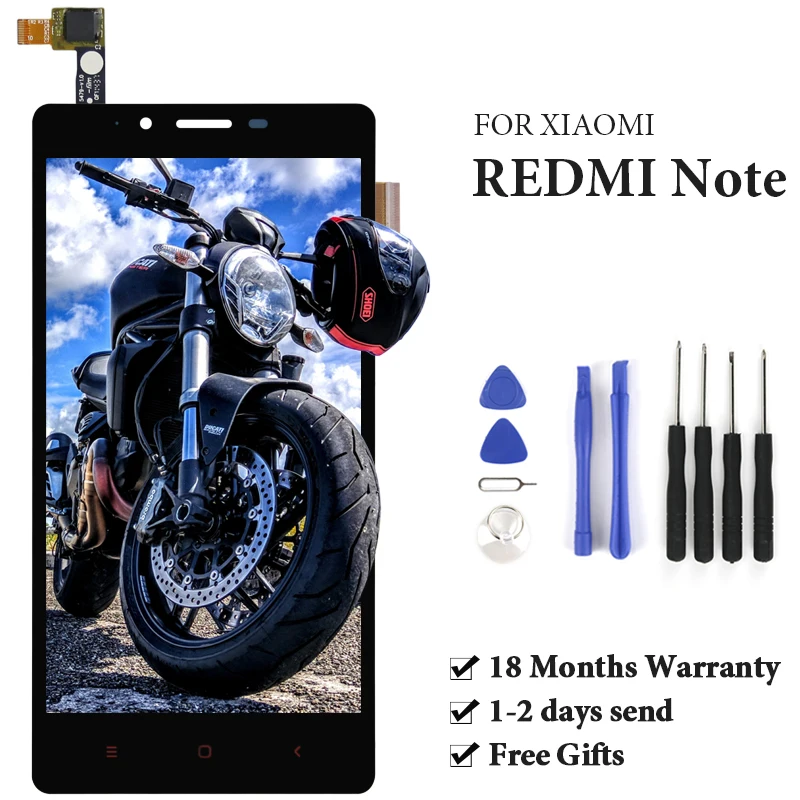 

Grade For Note LCD Display With Touch Screen Assembly Replacement For Note LCD Digitizer With Tools