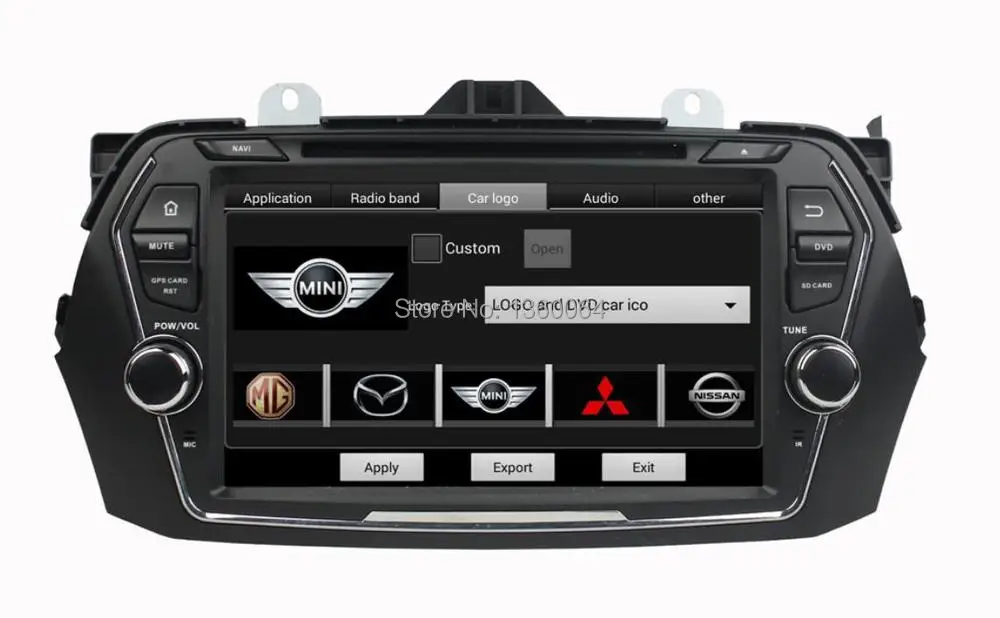 Cheap Quad Core 1024*600 HD Android 5.1.1 Car DVD GPS For SUZUKI CIAZ 2015 with Stereo Radio Head unit WIFI 4G DVR 1.6Ghz CPU/16G Nand 9