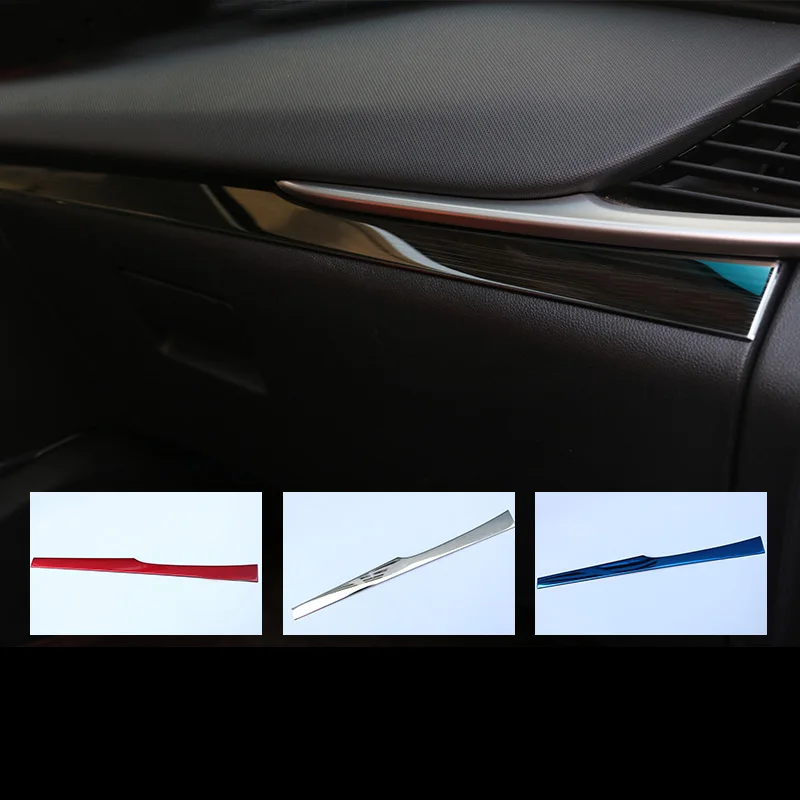 

Lsrtw2017 Stainless Steel Car Co-pilot Storage Box Trip Trims for Chevrolet Cavalier 2017 2018 2019 2020