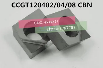 

Free shipping 2PCS CCGT120402/CCGT120404/CCGT120408 CBN Inserts , CNC CBN Diamond insert For Lathe Tools Inserts For SCLCR