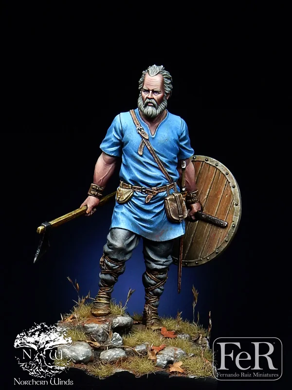 

1/32 resin figures model kit Viking Invaders Unpainted (Special price) G54