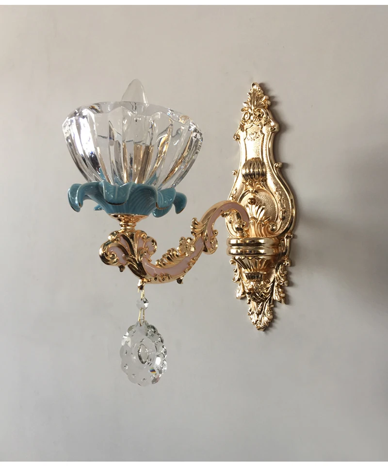 Lustre de Cristal para Sala Lustre de Cristal Conduziu a Lâmpada do Teto Luxo Estar Clássico Luminárias Quarto Lâmpada Ouro Cristal 30 clássico lustre de cristal luminárias quarto lâmpada