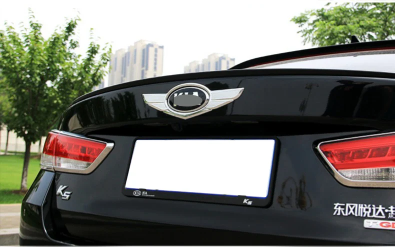 Авто аксессуары АБС хром автомобиль передний задний логотип накладка 2 шт. для Kia optima