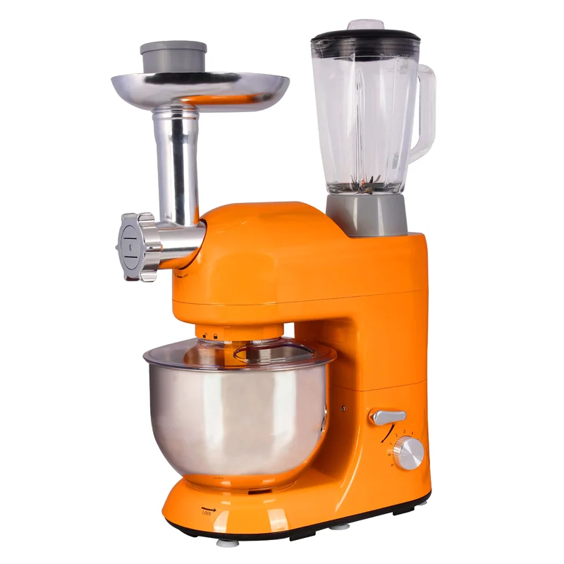 220V/1000W Professional Dough Mixer 5L Multifunction