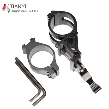 

20mm Tactical Mount Holder for 30mm Flashlight picatinny tactical mount 25mm Scope Ring Adapter Flashlight Mount Holder