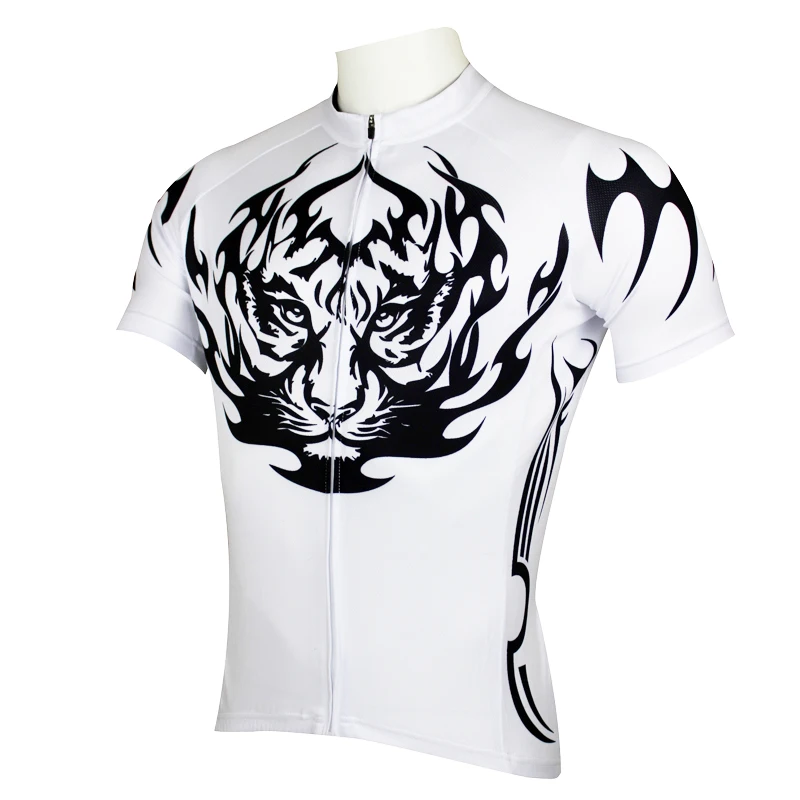 PALAIDN Black And White Tiger 2016 Cycling cycling jerseys Sleeve Racing Bicycle Jersey Top Wear Outdoor Sports Clothing | Спорт и