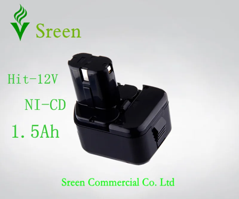 1500mAh New 12V NI-CD Rechargeable Battery Replacement for HITACHI Power Tool EB1212 EB1214 EB1220 EB1222 EB1226 EB1233 | Электроника