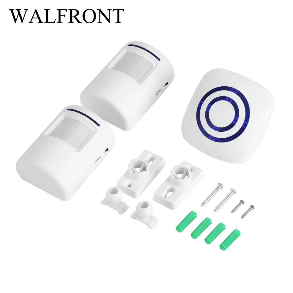 1 Set Wireless House Door Bell Doorbell Infrared Sensor Motion Door