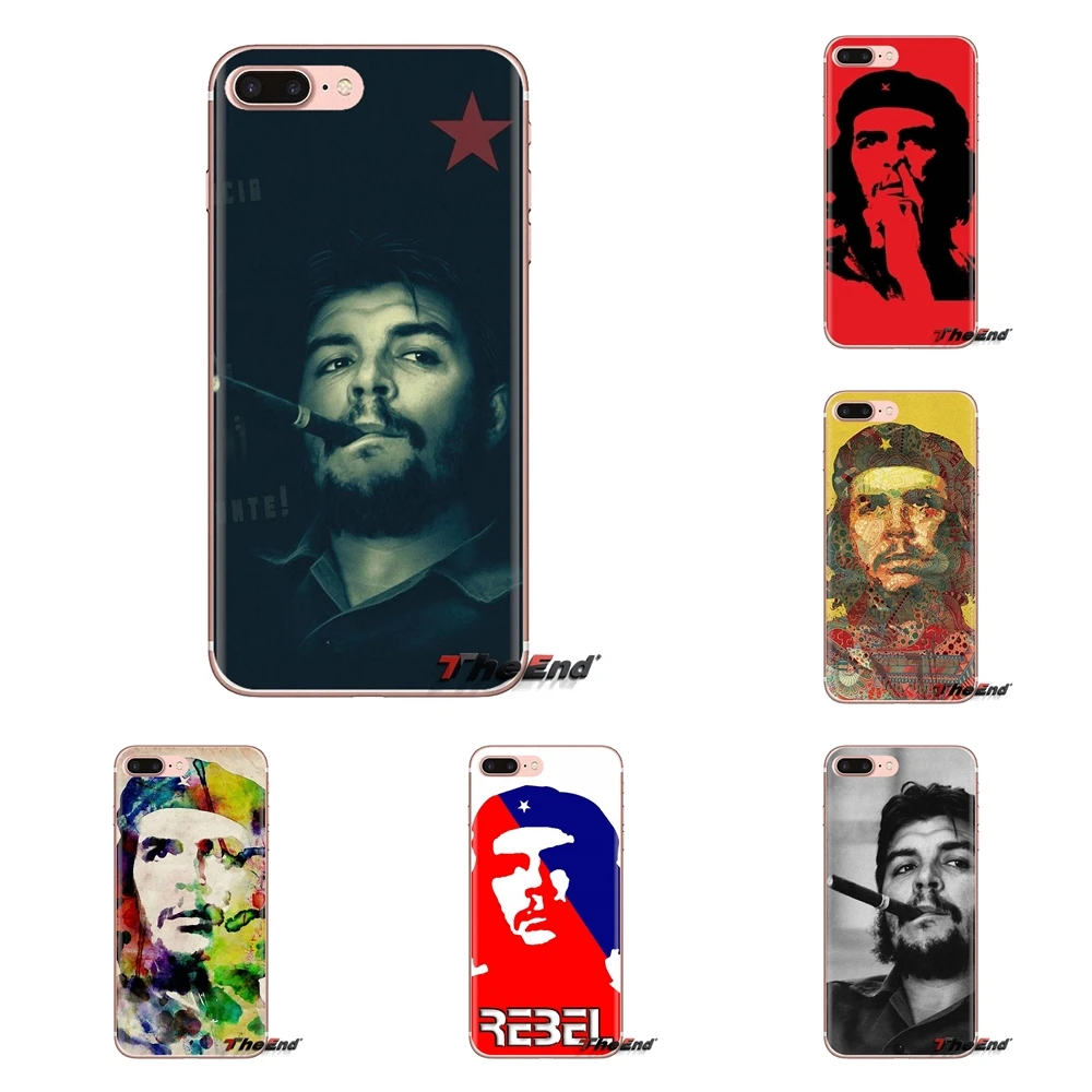 Transparent Soft Cases Covers Che Guevara For Samsung Galaxy A3 A5 A7 A9 A8 Star A6 Plus 2018 2015 2016 2017 |