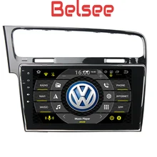 Belsee forVW для Volkswagen Golf 7 MK7 2013 Android 8,0 автомобильный dvd-радиоплеер головное устройство стерео навигационная система