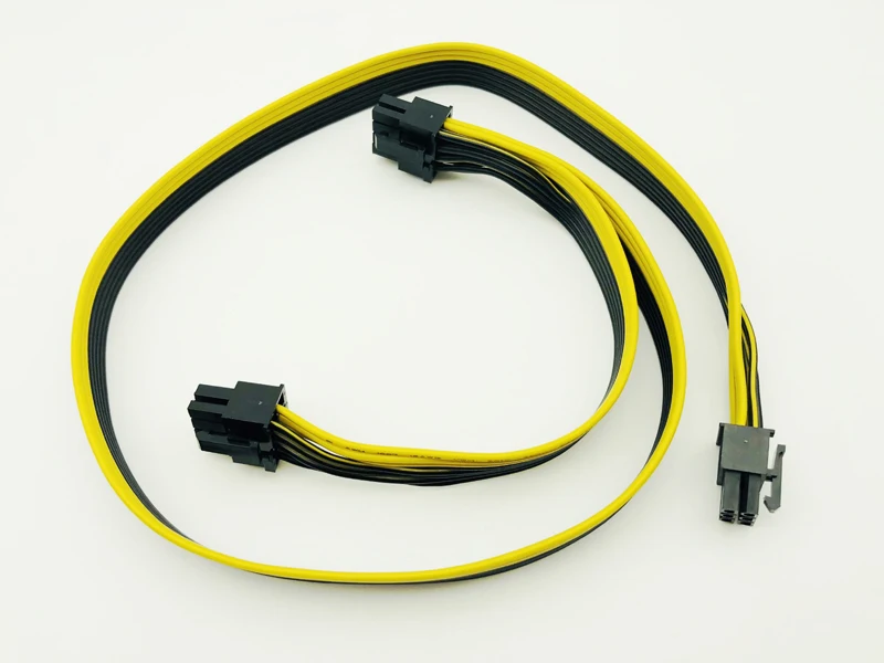 10 шт. модульный блок питания PCI e Molex 6pin к 2 8 pin 6 + 2pin Express внутренний разветвитель