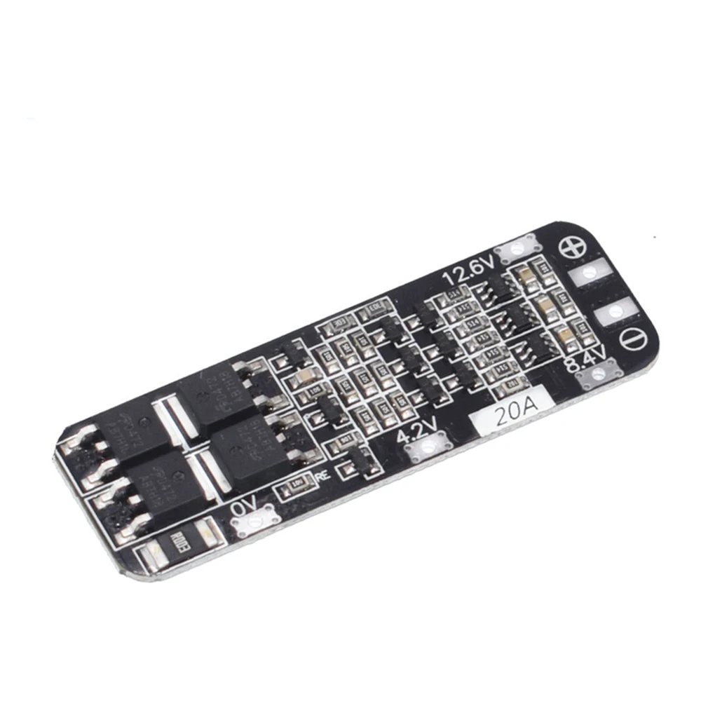 New Lithium Battery 18650 3S 20A Charger PCB BMS 12.6V Cell Protection Board D