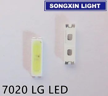 

1000pcs LG LED TV Application Middle Power LED LED LCD TV Backlight LED Backlight 0.5W 7020 3V Cool white TV Application