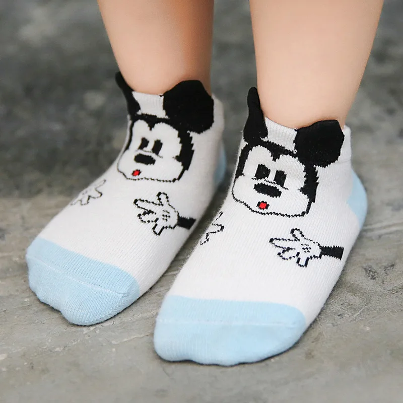 5 шт., новые детские носки милые хлопковые носки с 3D рисунком обезьяны для маленьких мальчиков и девочек, Tobani