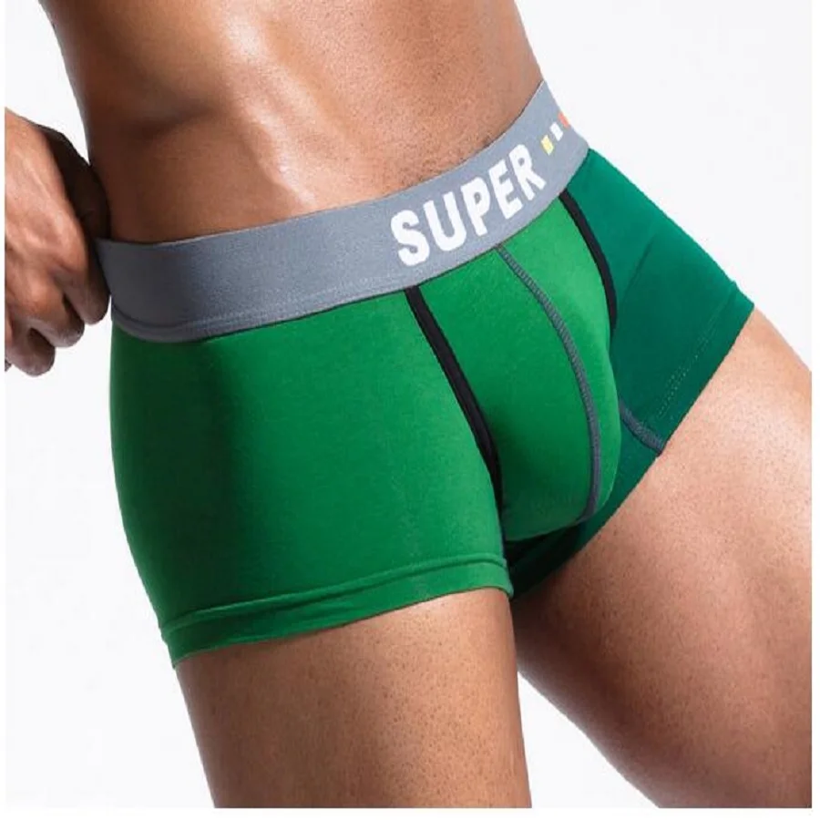 Famous Brand Sexy Men Underwear Boxer Shorts Cotton Mens Boxers Man