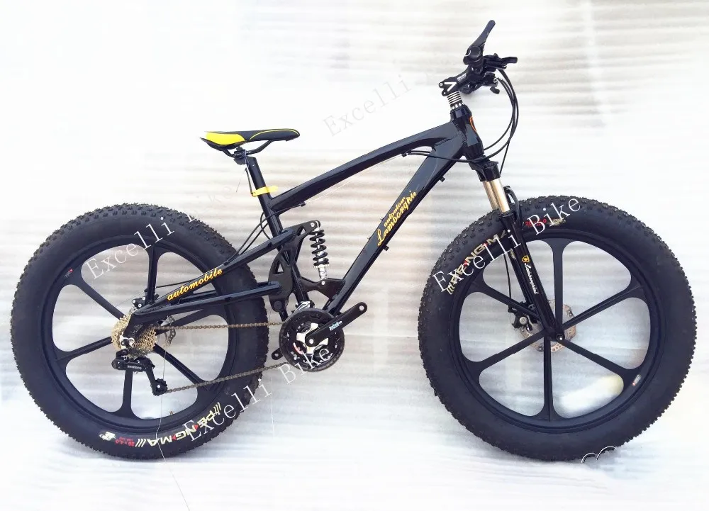 26 Snow Bicycle Fat Bike 4.0inch Widen Tire Mountain Terrain Bicicleta 8 Speeds Bici vtt Bicicleta de Montanha Bike 2609