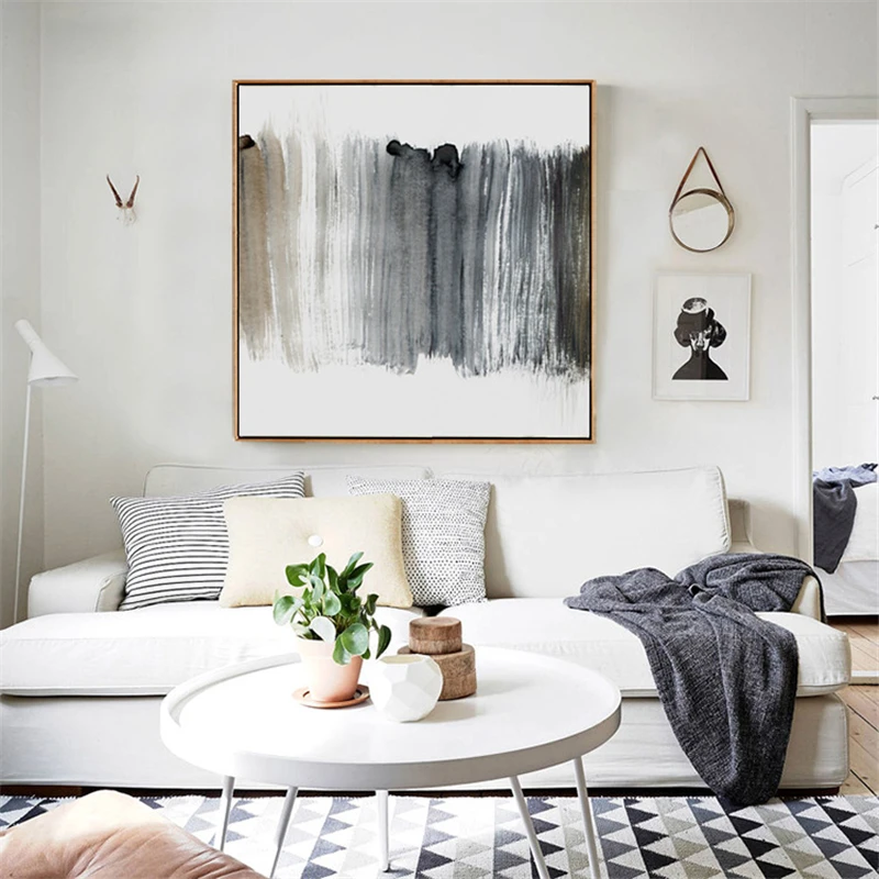 Abstract Striped Poster Home Decor Print Nordic Canvas Painting Wall