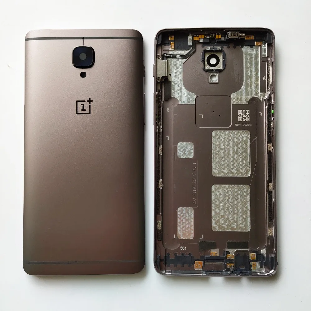 Для Oneplus 3 3T 1+ 3 A3000 a3003 A3010 Корпус задняя крышка батареи крышка мобильного телефона ЖК передняя средняя рамка Запчасти