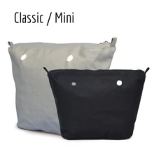 Neue 11 farben Obag wasserdichte Innenfutter Einsatz Reißverschlusstasche für Klassische Mini Obag innentasche für O Tasche