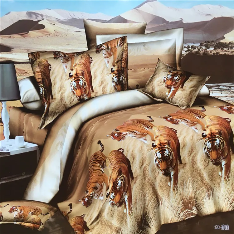 Lovely Animal Dog 3D Printed Bedding Set Double Size Floral Lion BS138 Bed Linen Pillowcases Shar Pei Home Bedroom Bed Covers