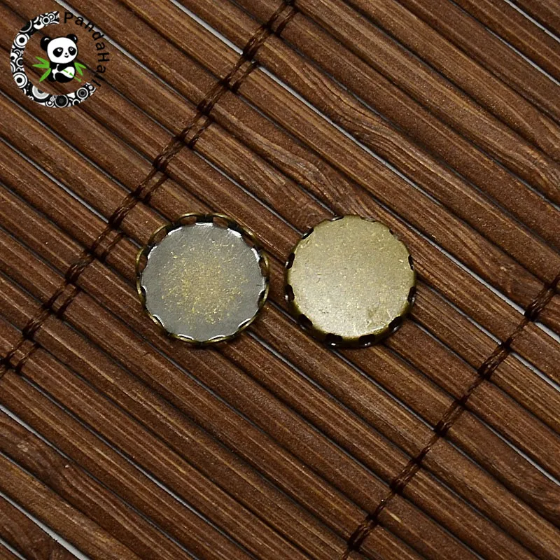 Прозрачная стеклянная лупа с купольным покрытием кабошона 10 мм для DIY кабошон