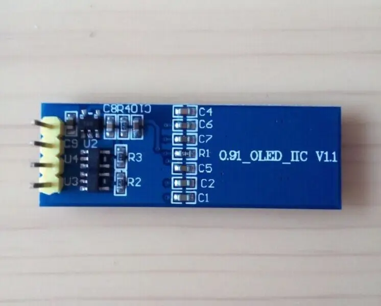 5 шт./лот 0,91 дюймовый OLED ЖК-модуль SPI/IIC интерфейс 128*32 матричный