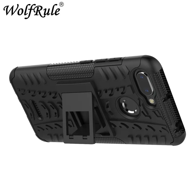 Чехол WolfRule Xiaomi Redmi 6 чехол Xiomi 6A двухслойный защитный для задней панели подставка