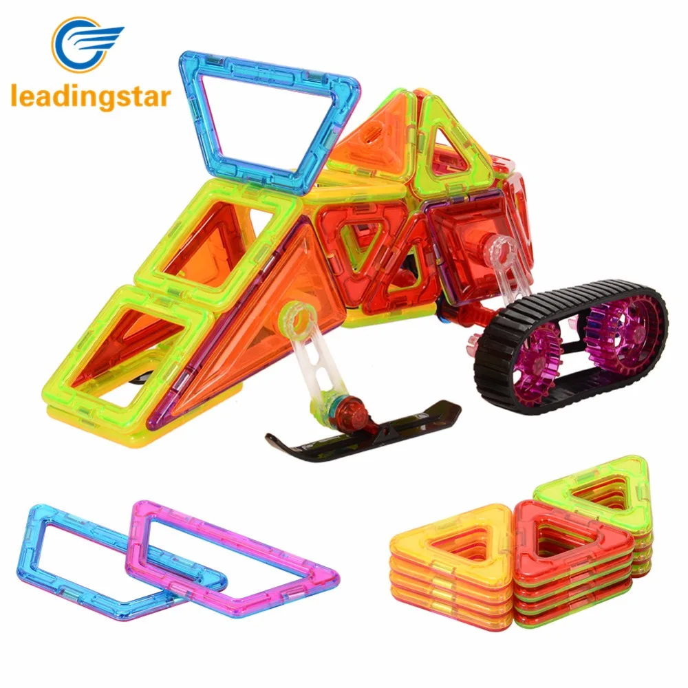 LeadingStar 56pcs Kids Toys Magnetic Building Blocks Set with Wheel Educational DIY Toys Parent-child Activities Toys zk35 block-set : image LeadingStar 56pcs Kids Toys Magnetic Building Blocks Set with Wheel Educational DIY Toys Parent-child Activities Toys zk35 block-set