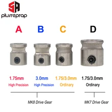 Sale 1PC MK8 Drive Gear for 1.75mm & 3mm 3D Printer Reprap Filament Extruder Pulley 5mm Shaft Free Shipping With Tracking No Sale 1PC MK8 Drive Gear for 1.75mm & 3mm 3D Printer Reprap Filament Extruder Pulley 5mm Shaft Free Shipping With Tracking No