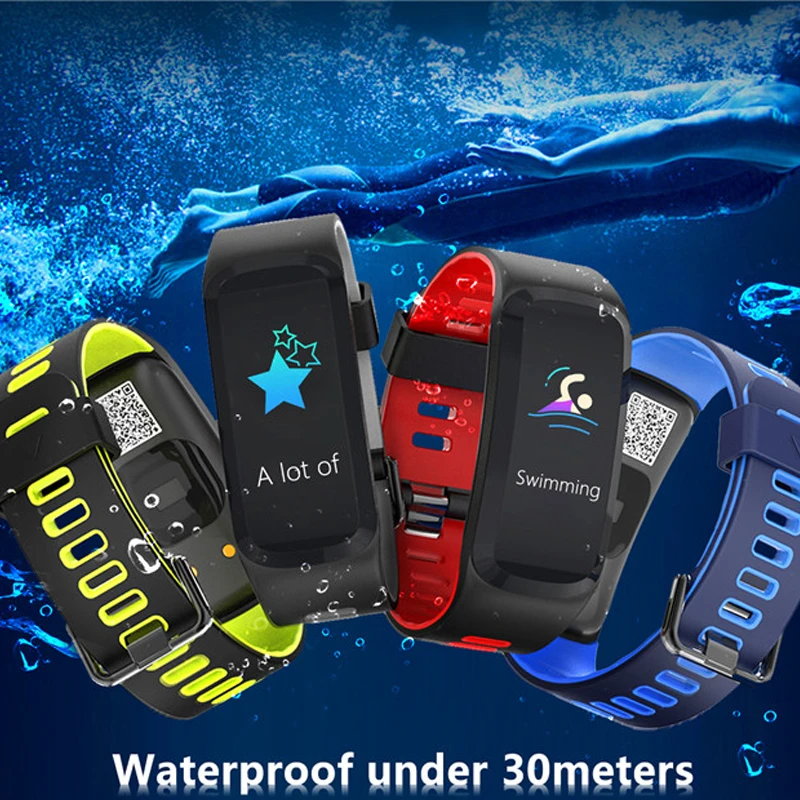 Betreasure F4P Bluetooth Smart Wristband Blood Pressure/Heart Rate Monitor Fitness Bracelet Sport IP68 Swimming GPS SmartBand Betreasure F4P Bluetooth Smart Wristband Blood Pressure/Heart Rate Monitor Fitness Bracelet Sport IP68 Swimming GPS SmartBand