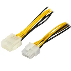 EPS 12 В питание Molex 8-pin Материнская плата/процессор Внутренний мощность удлинитель, компьютер процессор 4 + 4 шпильки мощность шнур TN52