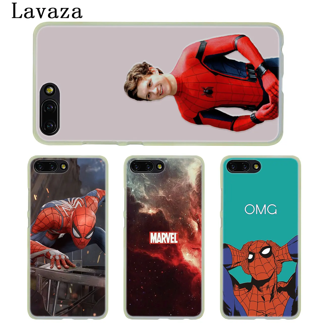 Lavaza комиксов Marvel Человека паука и чехол с логотипом для huawei Y9 Y7 Y6 Prime 2019 2018 Honor 20 8C 8X8