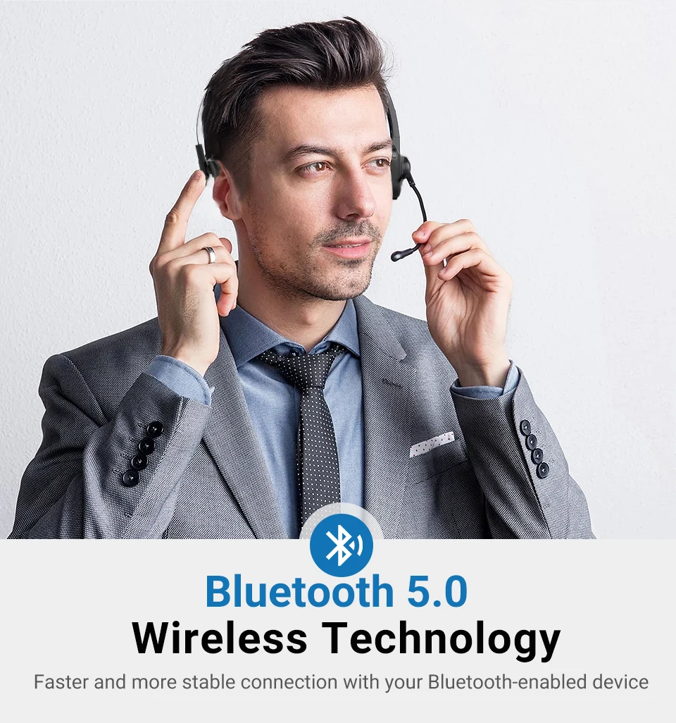 Langsdom ldac беспроводные наушники Bluetooth 5,0 наушники для ПК ноутбука Bluetooth гарнитура с микрофоном для бизнеса