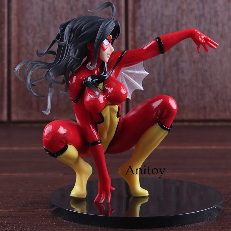 Action Figure Marvel Bishoujo Statue Spider-Woman Spiderwoman PVC Kotobukiya Models Collectible Model Toys