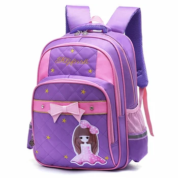 

New Kids Schoolbags for Girls Waterproof Bookbags Children Princess Orthopedic Backpack Primary School Bags Mochila Infantil