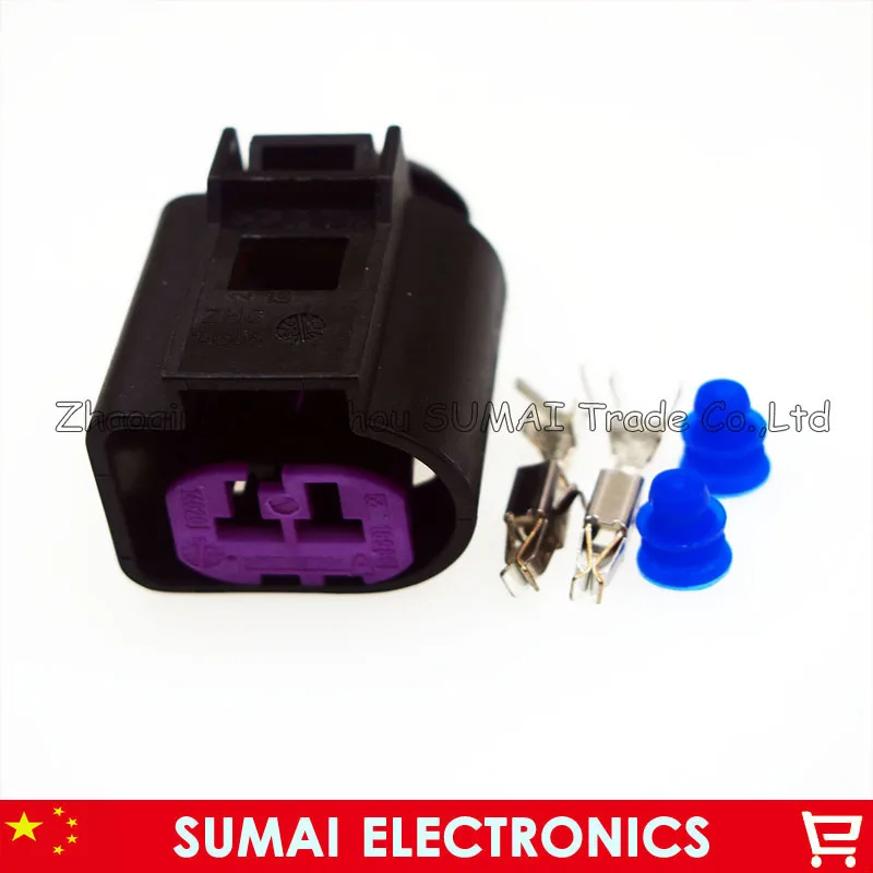 

2Pin 1J0 973 772 car Engine/horn/Crankshaft position sensor plug connector for Audi,VW,2 Pin