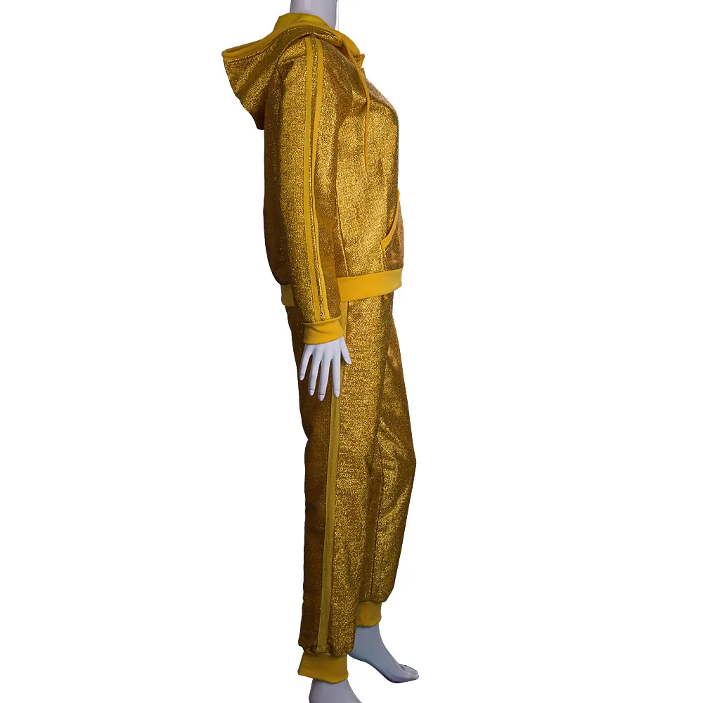 Cosplay Sing Golden Pig Bob Costume Man Hoodie Suits Performance Wear Costumes Fancy Dress Halloween Uniform (3)