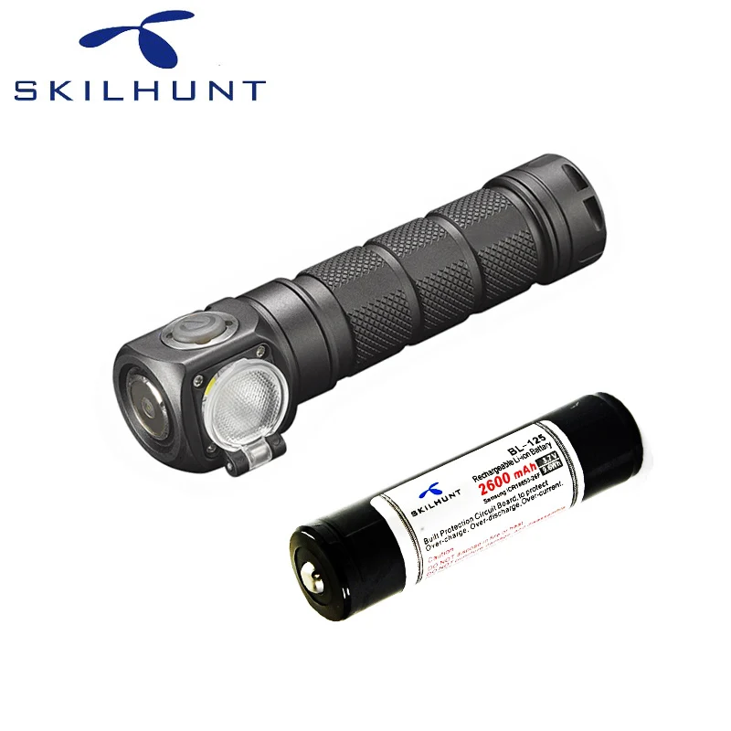 

2018 New Skilhunt H03 H03R H03F RC 1200 lumens cold or neutral white USB magnetic charging headlamp