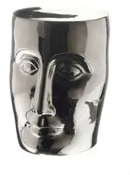 Цзиндэчжэнь серебро/платина Цвет Керамика фарфор Уход за кожей лица стул с h38.5cm