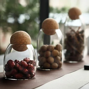 

New Arrival Home Transparent Storage Tank Sealed Cans Food Jars Household Kitchen Cereal Storage Boxes Storage Tanks Supplies