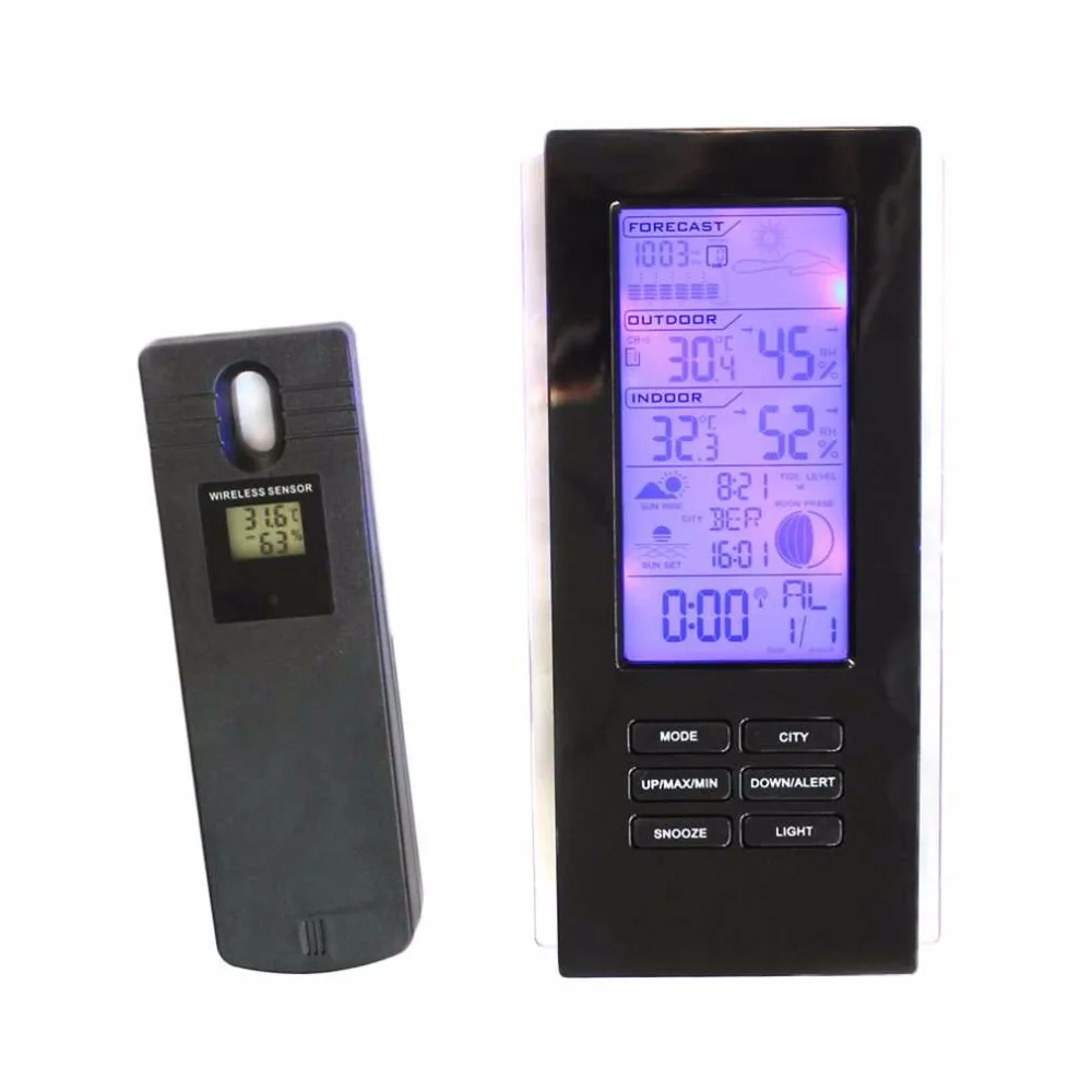 Online Buy Wholesale Modern Outdoor Thermometer From China Modern - Wireless Touch Lcd Clock Digital Thermometer Weather Station Indoor Outdoortemperature Humidity Meter Sensor Hygrometer Clock online buy wholesale modern outdoor thermometer from china modern - wireless touch lcd clock digital thermometer weather station indoor outdoortemperature humidity meter sensor hygrometer clock